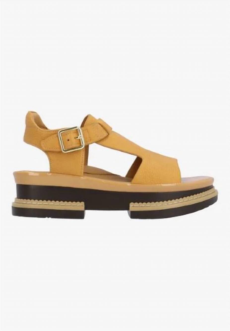 NEW L'AMOUR DES PIEDS women's aveeva sandal in cognac